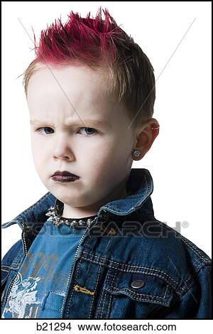 little boy in a jean jacket View Large Photo Image Picture - little boy in a jean jacket. Fotosearch