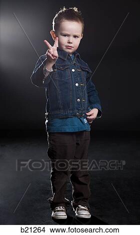 little boy making peace sign View Large Photo Image Picture - little boy making peace sign. Fotosearch