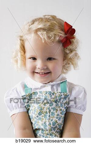 little girl smiling. View Large Photo Image Stock Photo - little girl smiling.. Fotosearch