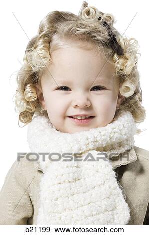 little girl View Large Photo Image Stock Photo - little girl. Fotosearch