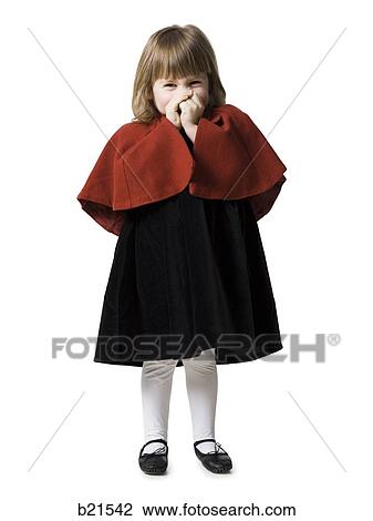 Stock Image - little red riding hood. Fotosearch
