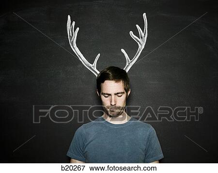 man against a chalkboard View Large Photo Image Stock Photo - man against a chalkboard. Fotosearch