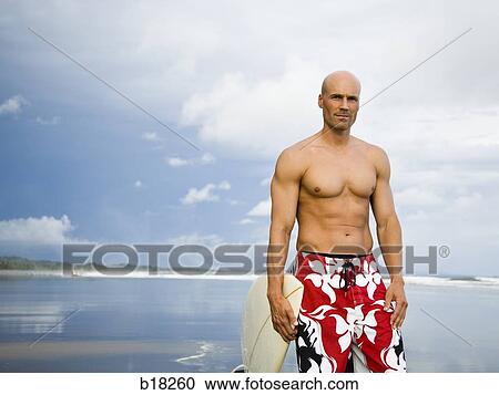 Man at the beach. View Large Photo Image Stock Image - Man at the beach.. Fotosearch