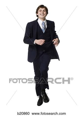 man in a blue suit View Large Photo Image Stock Image - man in a blue suit. Fotosearch