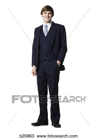 man in a blue suit View Large Photo Image Stock Image - man in a blue suit. Fotosearch