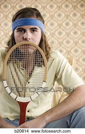 Picture - man in retro clothing. Fotosearch