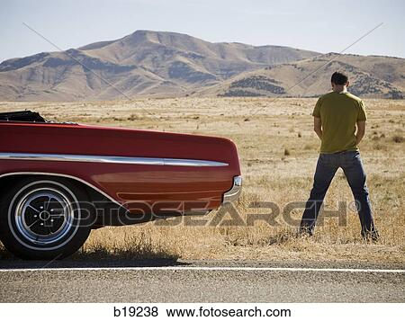 man peeing on the side of the road View Large Photo Image Stock Photo - man peeing on the side of the road. Fotosearch