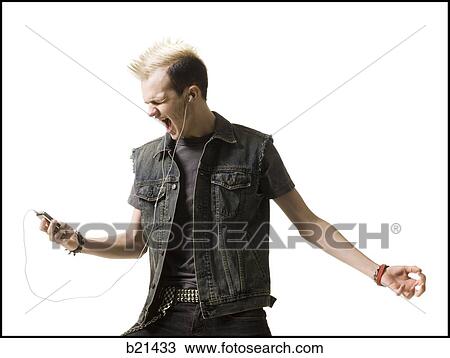 man with a mohawk View Large Photo Image Stock Image - man with a mohawk. Fotosearch