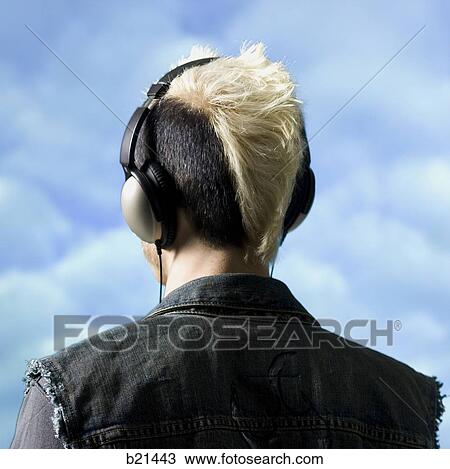man with a mohawk View Large Photo Image Stock Image - man with a mohawk. Fotosearch