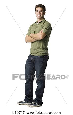 man with arms folded View Large Photo Image Stock Photo - man with arms folded. Fotosearch