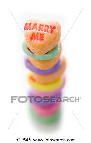 Marry Me candy heart View Large Photo Image Stock Photography - Marry Me candy heart. Fotosearch