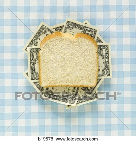 Stock Photo - money sandwich. Fotosearch