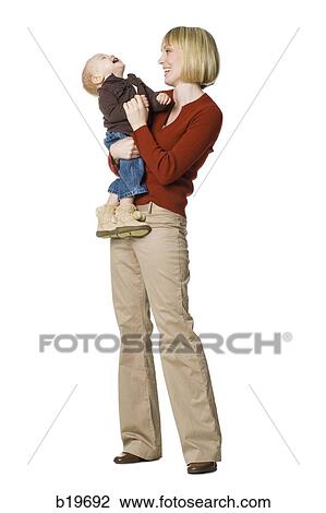 Stock Image - mother and child. Fotosearch