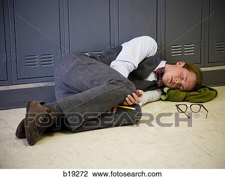 nerd asleep on the floor View Large Photo Image Stock Image - nerd asleep on the floor. Fotosearch