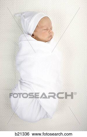 Stock Photograph - newborn baby. Fotosearch