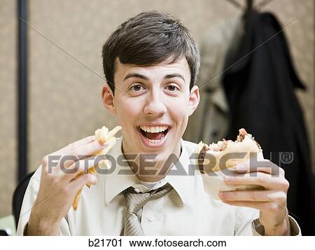 Stock Image - office worker. Fotosearch