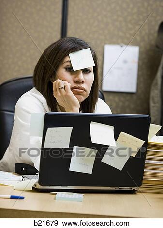 Stock Photo - office worker. Fotosearch