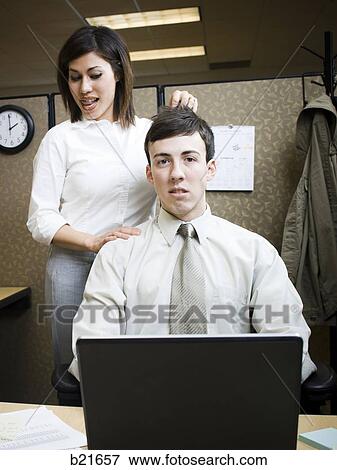 office workers View Large Photo Image Stock Photo - office workers. Fotosearch