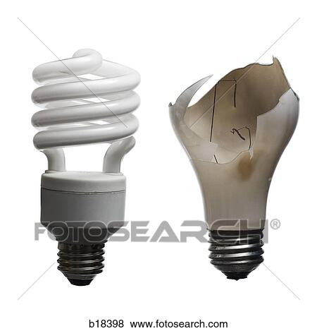 Old vs. new lightbulb technology. View Large Photo Image Stock Photo - Old vs. new lightbulb technology.. Fotosearch