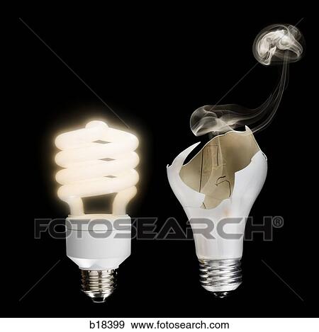 Old vs. new lightbulb technology. View Large Photo Image Stock Photo - Old vs. new lightbulb technology.. Fotosearch