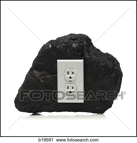 piece of coal with an electrical outlet on it View Large Photo Image Stock Image - piece of coal with an electrical outlet on it. Fotosearch