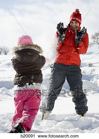 playing in the snow View Large Photo Image Stock Image - playing in the snow. Fotosearch