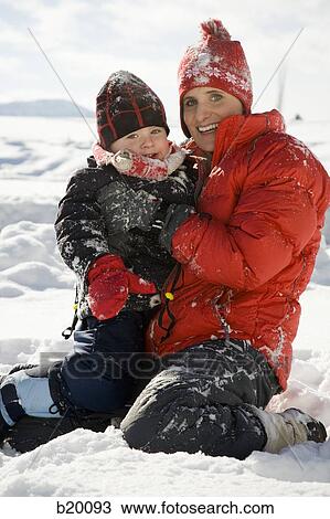 playing in the snow View Large Photo Image Stock Image - playing in the snow. Fotosearch