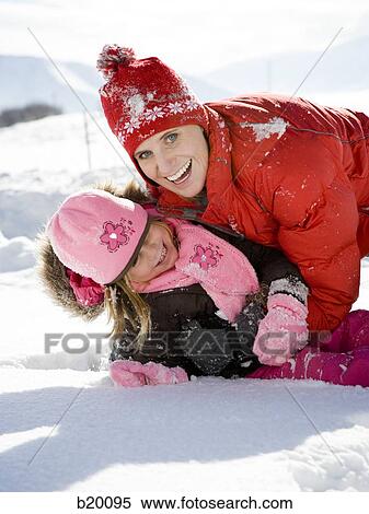 playing in the snow View Large Photo Image Stock Photography - playing in the snow. Fotosearch