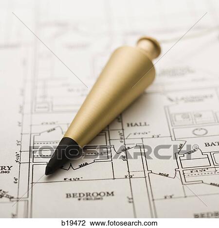 Stock Image - plumb bob. Fotosearch