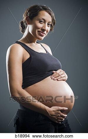 Picture - Pregnant woman.. Fotosearch