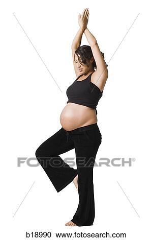 Pregnant woman. View Large Photo Image Stock Image - Pregnant woman.. Fotosearch
