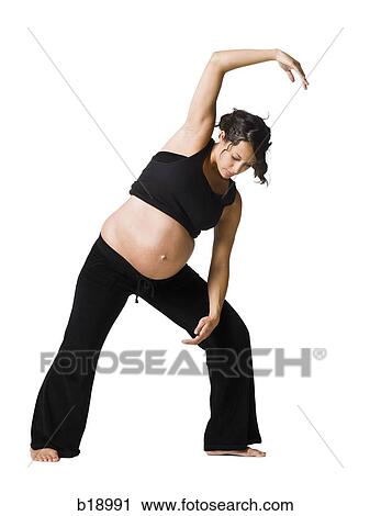 Stock Image - Pregnant woman.. Fotosearch
