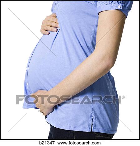 Stock Photo - pregnant woman. Fotosearch