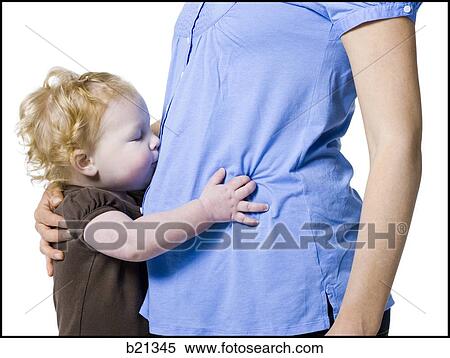 pregnant woman with little girl View Large Photo Image Stock Photography - pregnant woman with little girl. Fotosearch