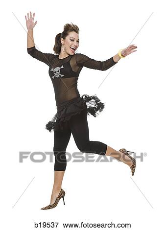 Stock Photo - rocker girl. Fotosearch