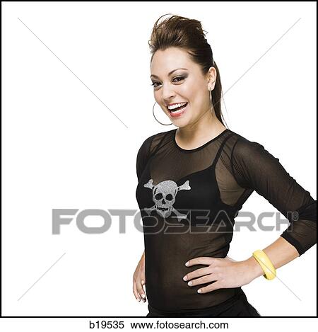 rocker girl View Large Photo Image Stock Photography - rocker girl. Fotosearch