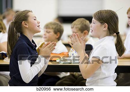 Stock Photograph - school lunch. Fotosearch