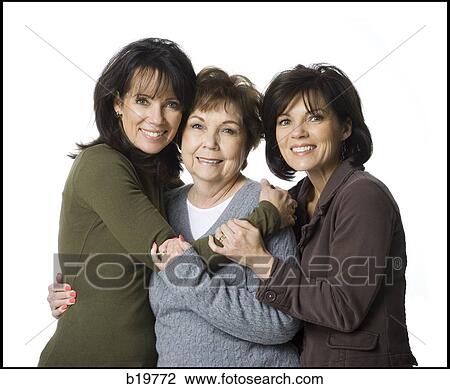 senior mother and daughters View Large Photo Image Stock Image - senior mother and daughters. Fotosearch