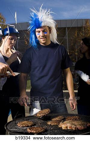 tailgate party before a football game View Large Photo Image Picture - tailgate party before a football game. Fotosearch