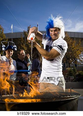 tailgate party before a football game View Large Photo Image Stock Photo - tailgate party before a football game. Fotosearch
