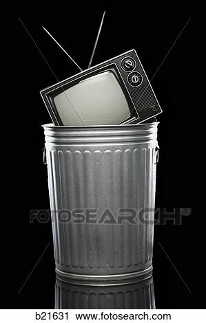 tv in the trash View Large Photo Image Stock Image - tv in the trash. Fotosearch