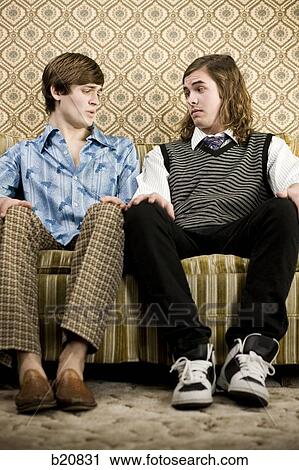 two men in retro clothing View Large Photo Image Stock Image - two men in retro clothing. Fotosearch