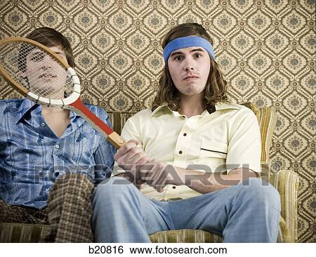 two men in retro clothing View Large Photo Image Stock Photograph - two men in retro clothing. Fotosearch