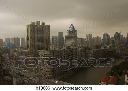 Urban cityscape. View Large Photo Image Stock Photograph - Urban cityscape.. Fotosearch