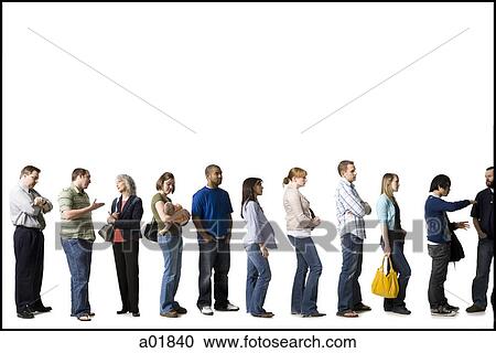 waiting in line View Large Photo Image Stock Image - waiting in line. Fotosearch