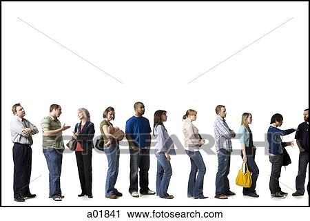 waiting in line View Large Photo Image Stock Image - waiting in line. Fotosearch