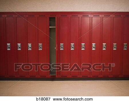 Wall of lockers. View Large Photo Image Stock Photo - Wall of lockers.. Fotosearch