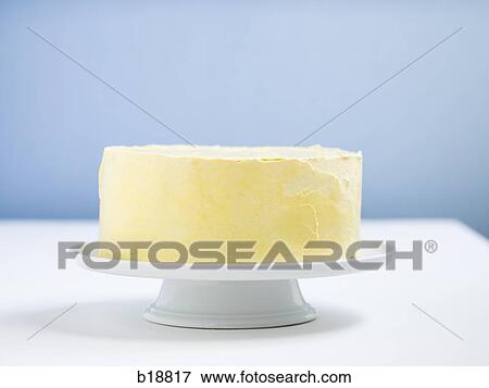 white cake on a platter. View Large Photo Image Stock Photo - white cake on a platter.. Fotosearch