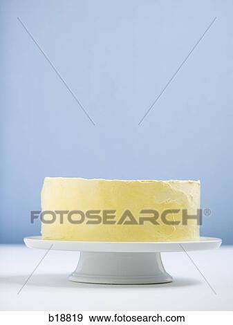 white cake on a platter. View Large Photo Image Stock Photo - white cake on a platter.. Fotosearch