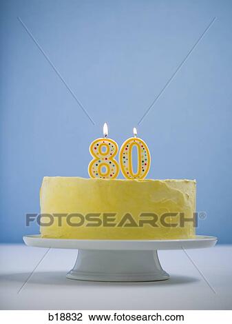 white cake on a platter with candles. View Large Photo Image Stock Image - white cake on a platter with candles.. Fotosearch